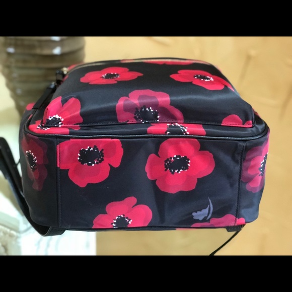 Kate Spade Black Wilson road poppy Bradleybagpack - Picture 8 of 8